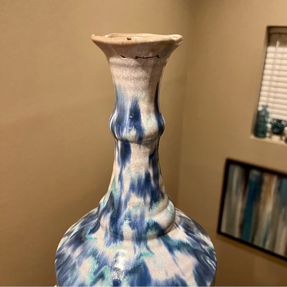 Anthropologie Large Splatter Vase - Picture 12 of 16